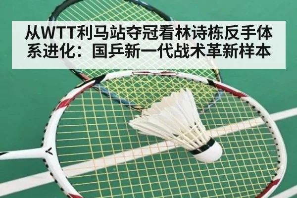 从WTT利马站夺冠看林诗栋反手体系进化：国乒新一代战术革新样本